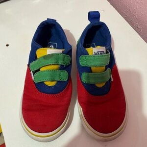 Vans Kids' Sneakers - Red, Blue, Green